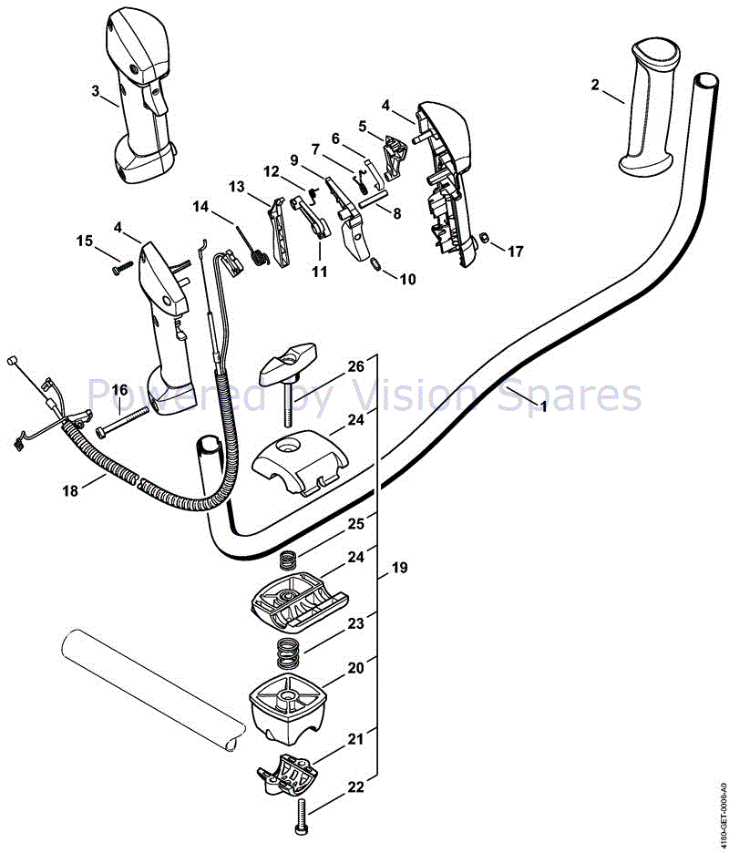 Kit Carburatore Per Decespugliatore Stihl FS89 FS91 FS111 &ndash; Wang8246 4180-120-0615
