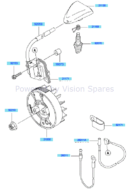 Kawasaki KBH27A (HA027G-AS50) Parts Diagram, Electric Equipment