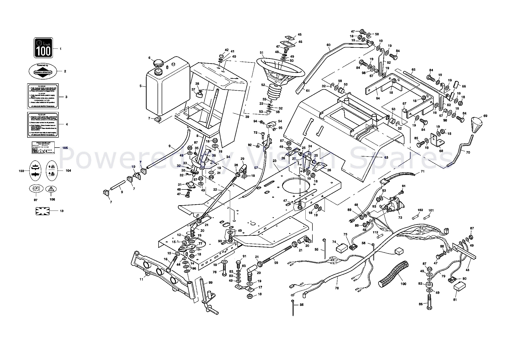 westwood garden tractor wiring diagram - Wiring Diagram