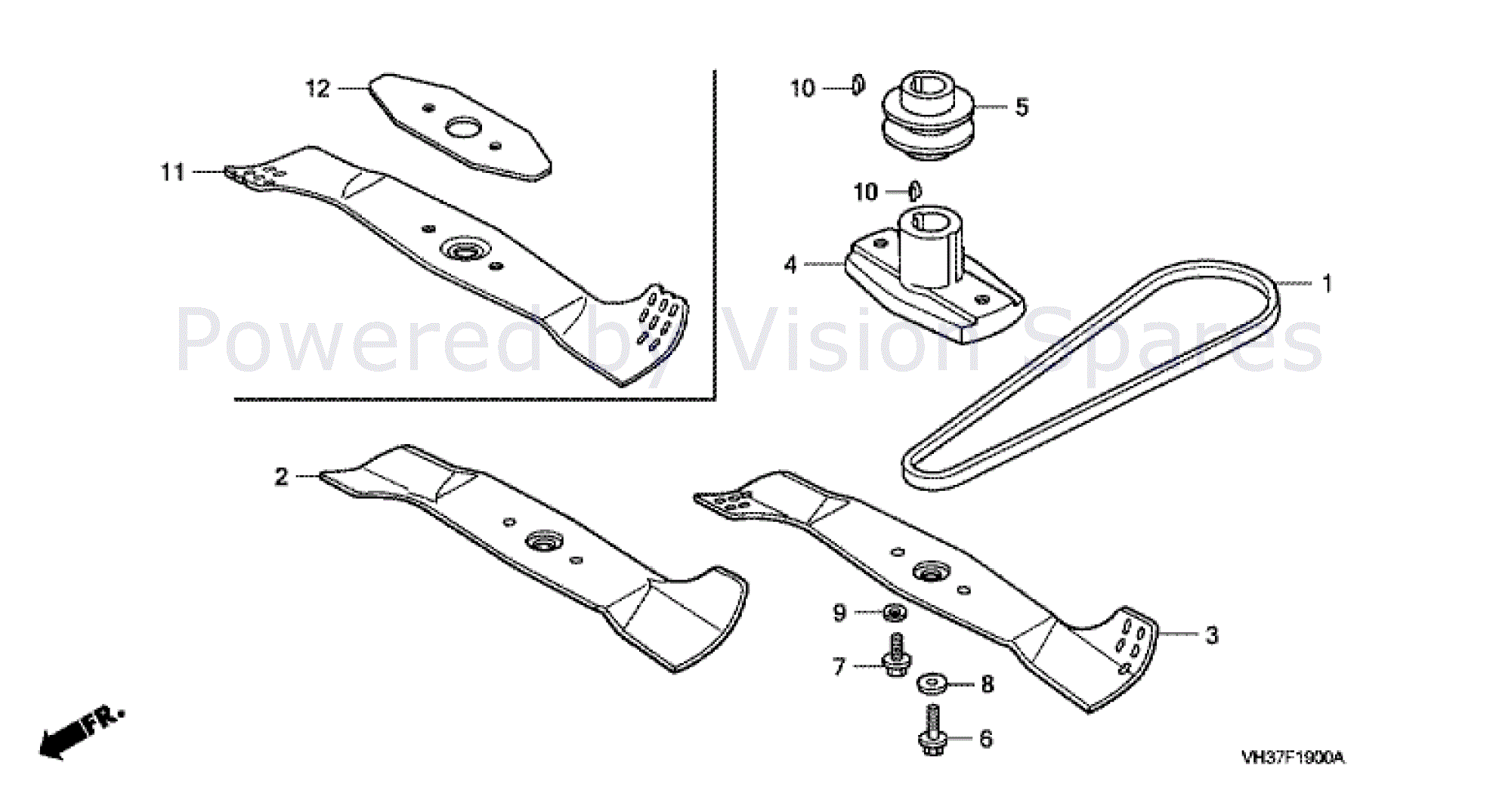 Honda shop izy spares