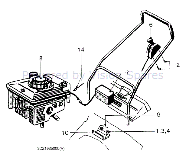 Hayter harrier 48 battery hot sale