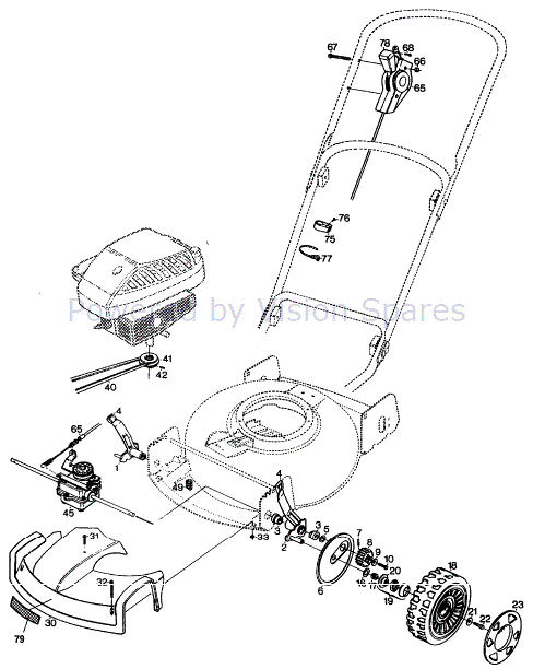 Hayter Clipper 46 Autodrive Cluch Control ST1111296503