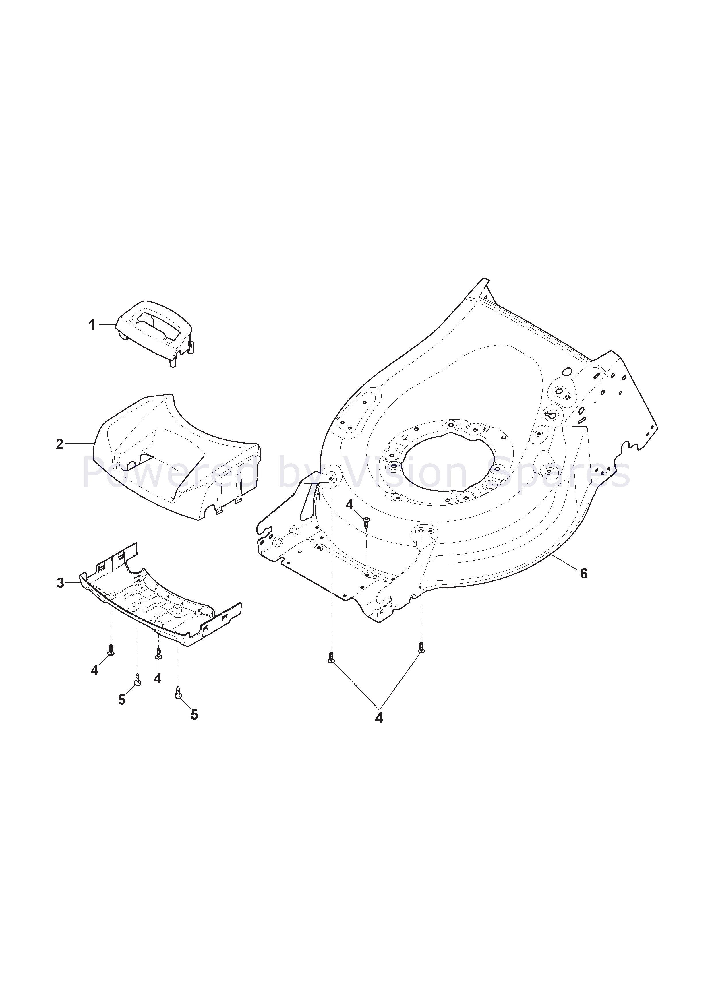 The following parts are available to buy for your LINER 22SH V