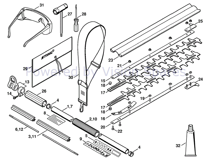 Stihl Pole Hedge Trimmer Parts Diagram Pdf - Infoupdate.org