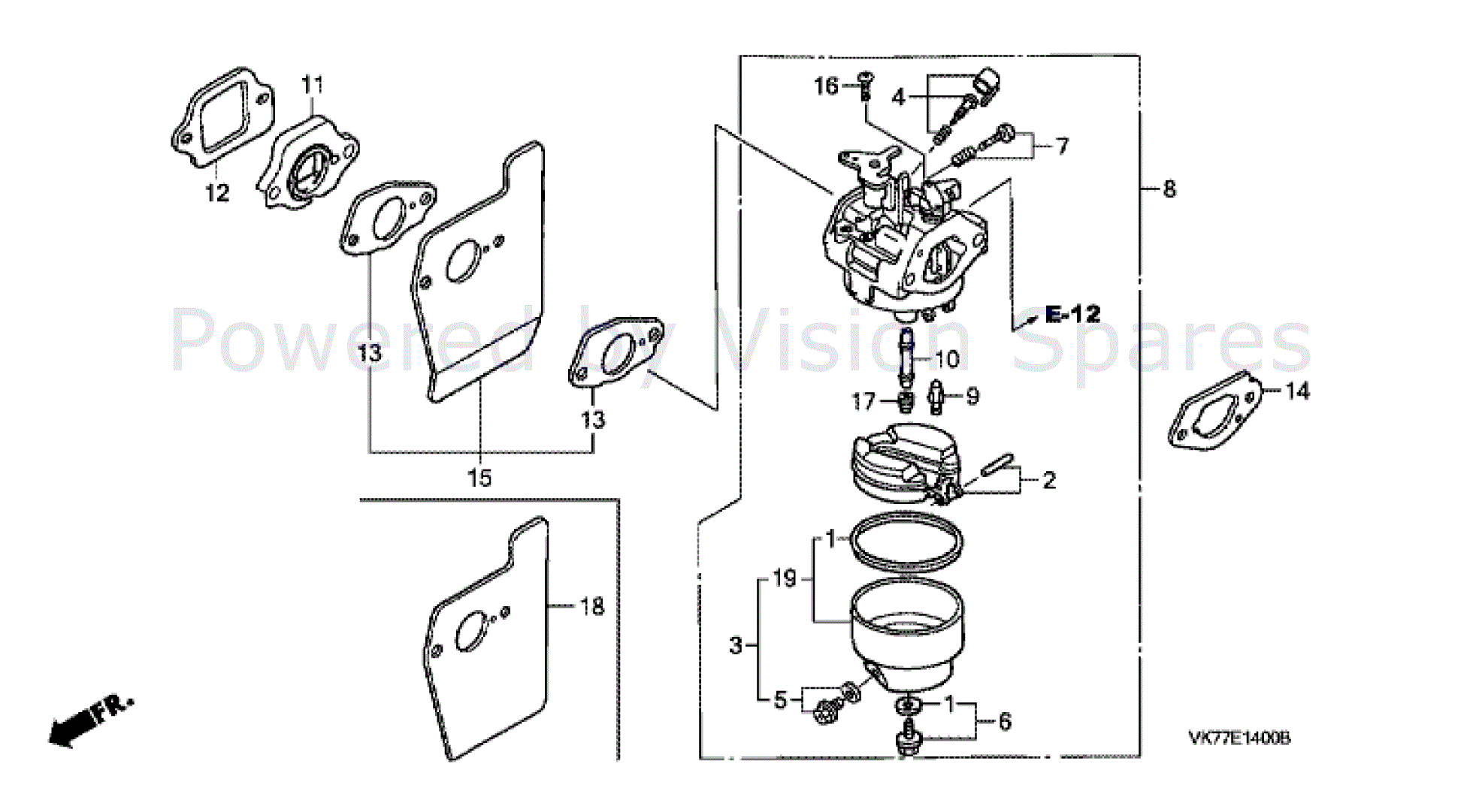Honda Izy Carburettor Diagram