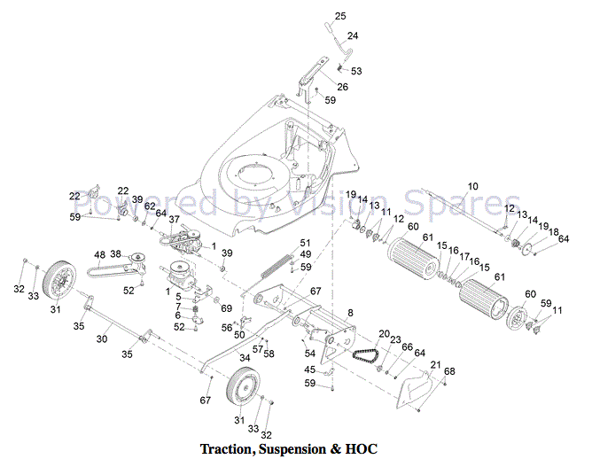 Hayter harrier 2025 56 carburettor springs