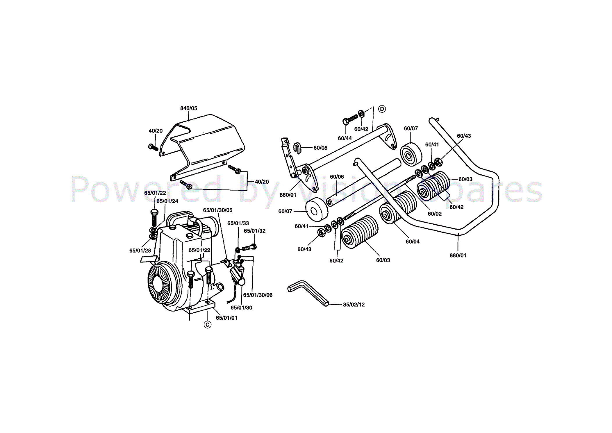 Qualcast 35s carburettor online spares