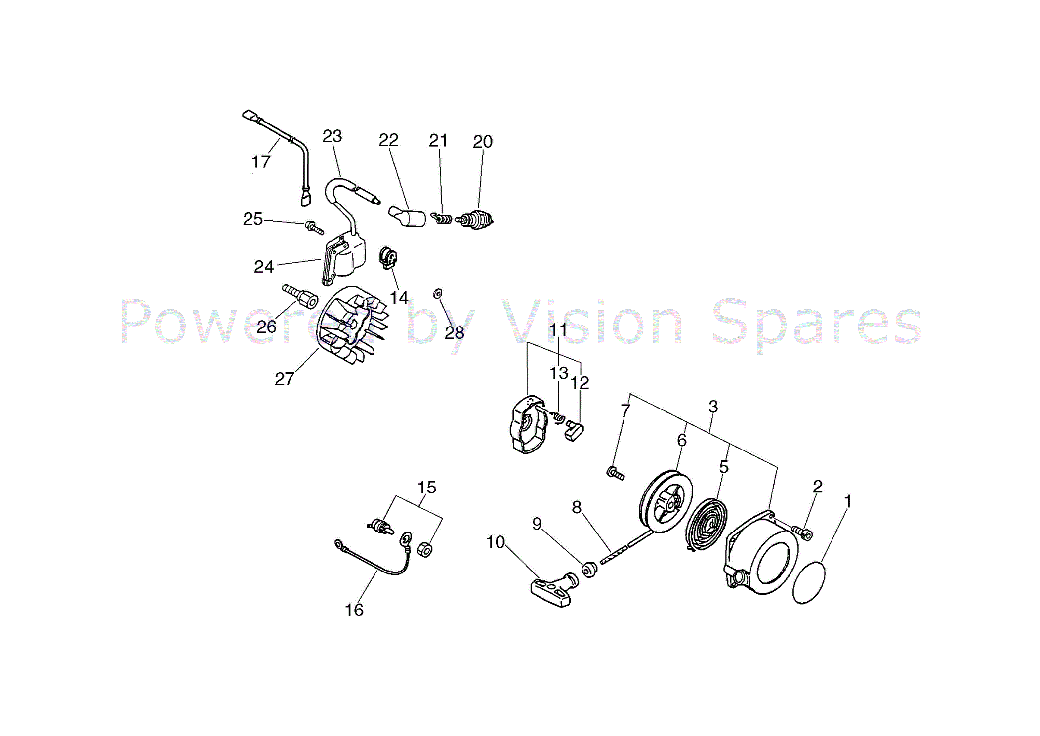 Echo PB-1000 (PB-1000) Parts Diagram, Page 2