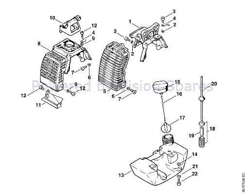 Stihl fs81 shop brush cutter