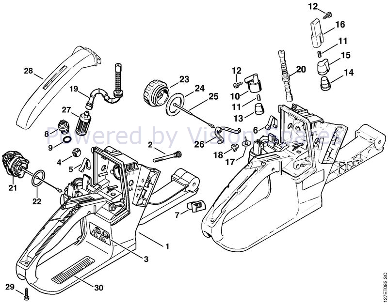 Stihl 024 Av Super Parts Diagram