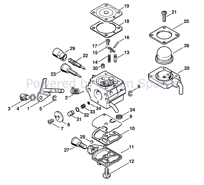 Stihl Fs 110 Parts Diagram - General Wiring Diagram