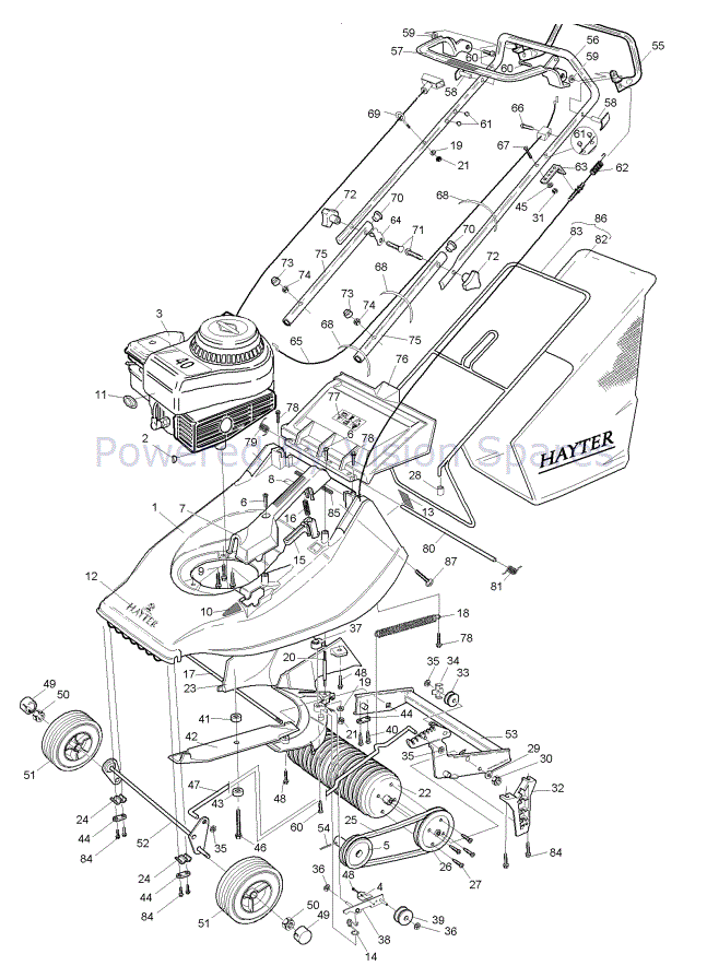 Hayter Hawk Spare Parts | Reviewmotors.co