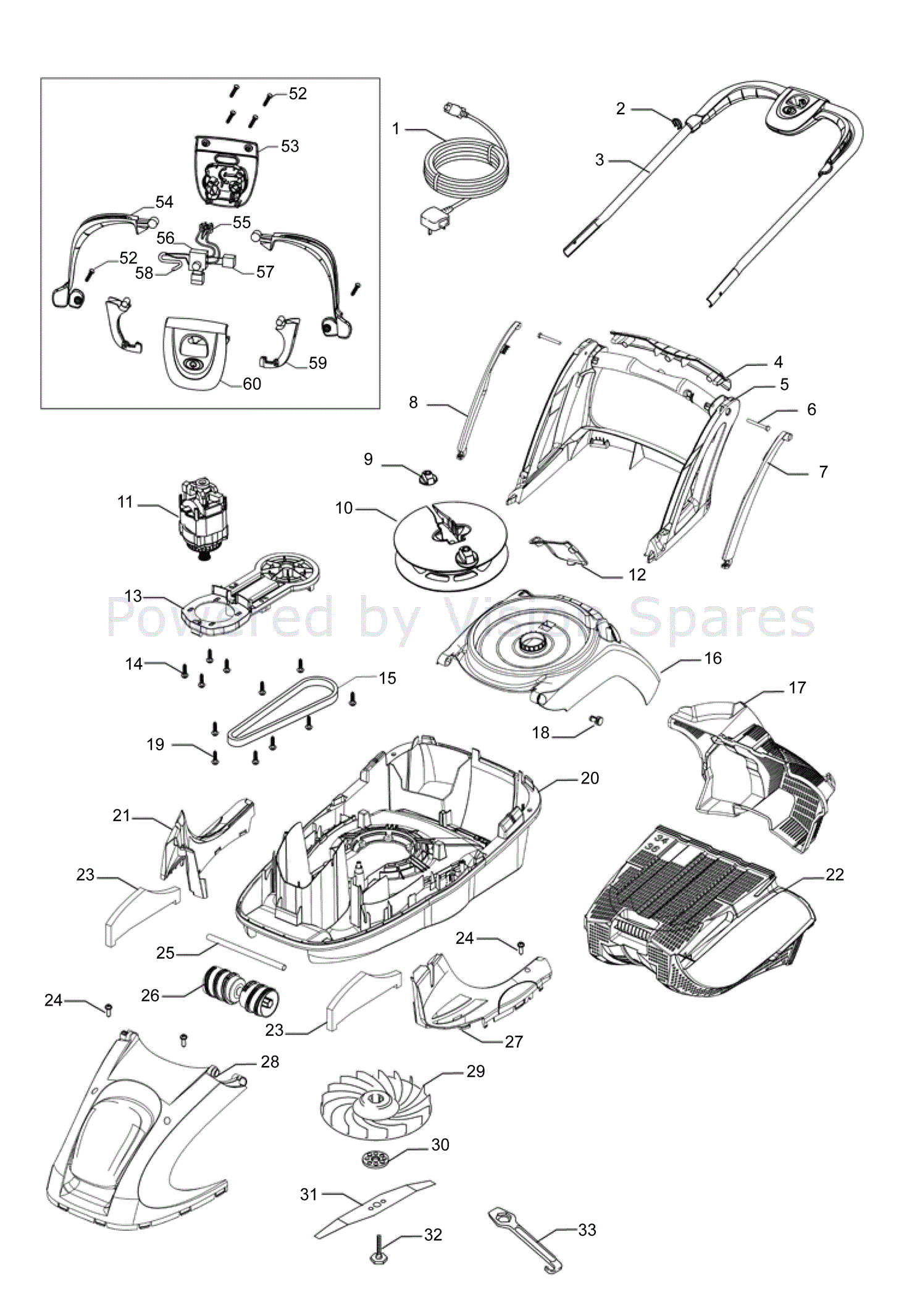 Flymo Spare Parts 