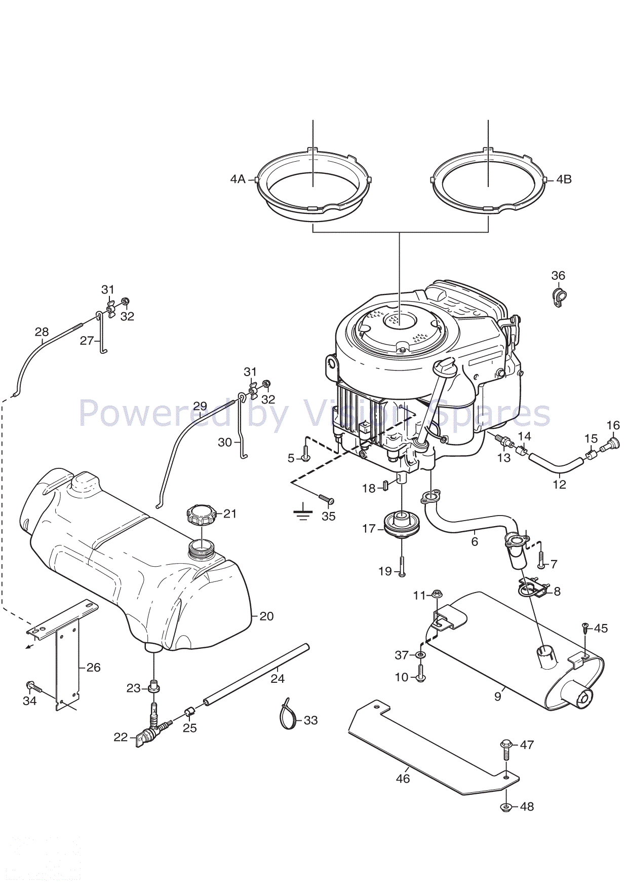 Stiga Park Pro 20 2008 Parts Diagram Page 11