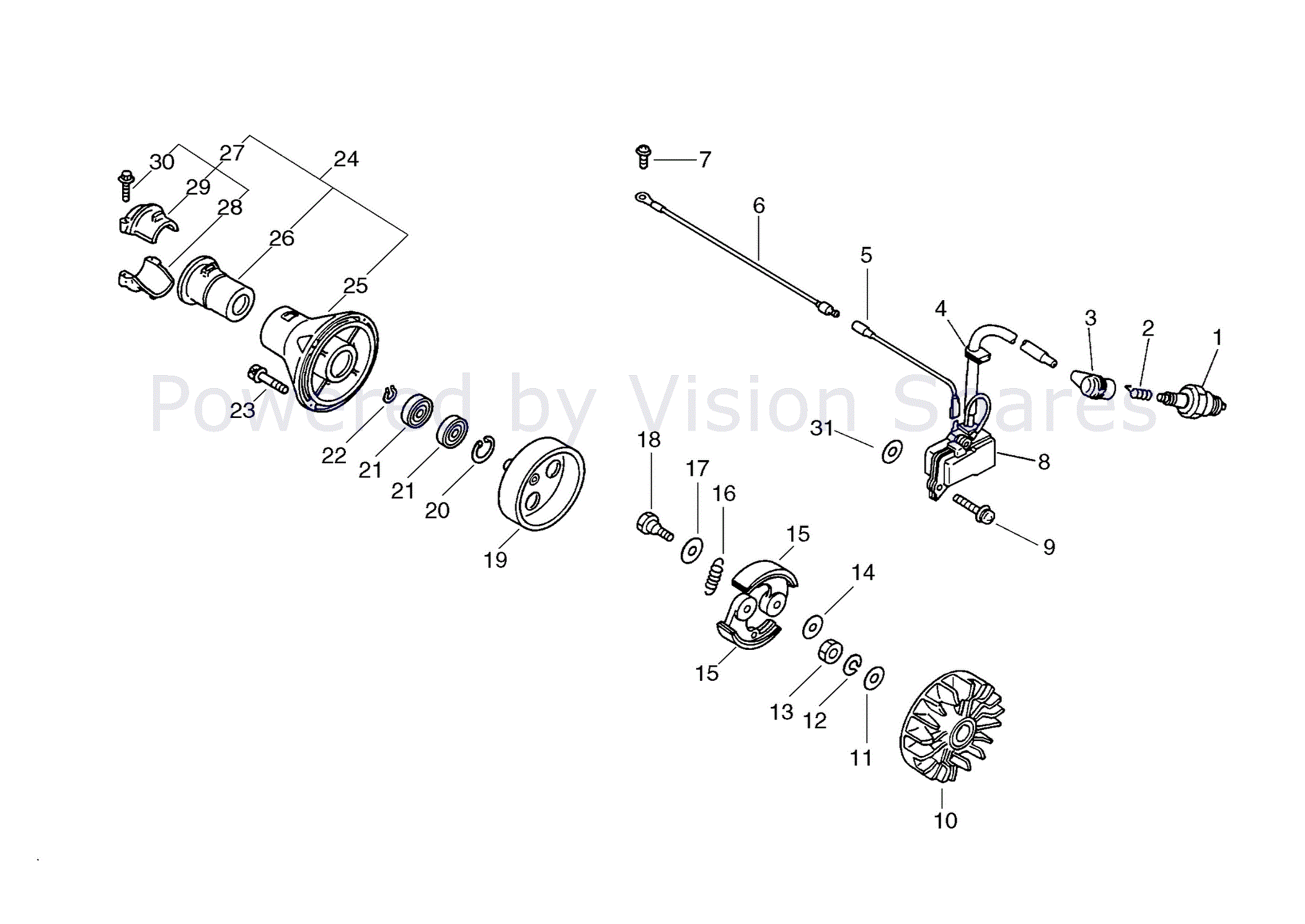 Echo SRM-4605 (SRM-4605) Parts Diagram, Page 3