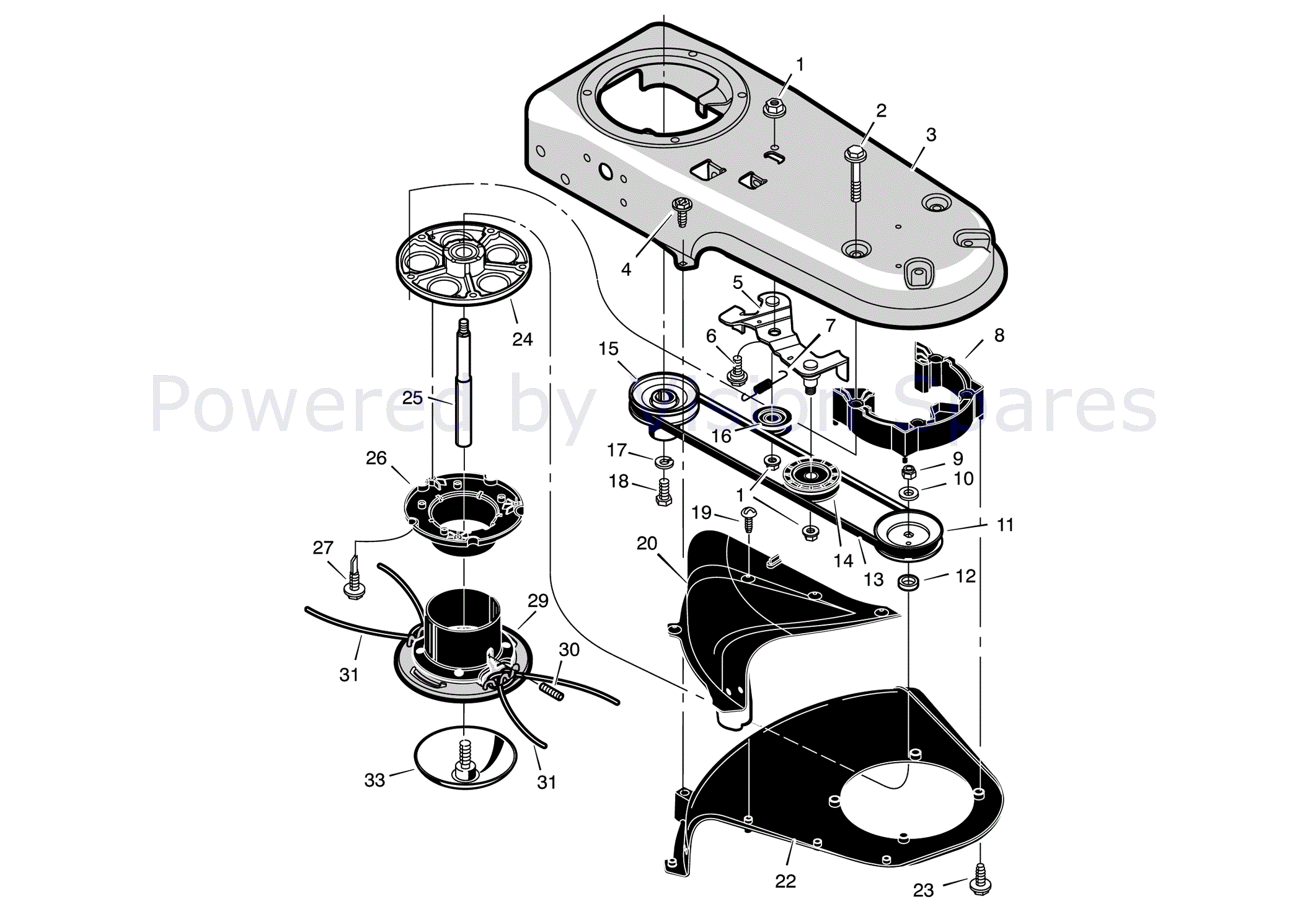 High Wheel Trimmer Parts