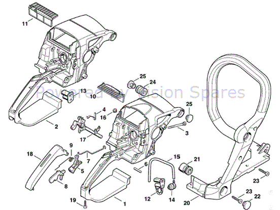 Stihl Ms 310 Parts List